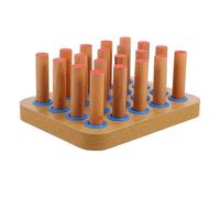 Pegboard per Riabilitazione Manuale in Legno con 20 Pioli
