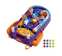 Pegciuho 1 Pezzo Gioco Pinball Bambini Macchina Interattiva da Tavolo Giocattolo Educativo Materiale PP Adatto a Momenti di Genitorialità Sviluppo, senza Luce, Taglia unica