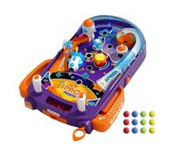 Pegciuho 1 Pezzo Gioco Pinball Bambini Macchina Interattiva da Tavolo Giocattolo Educativo Materiale PP Adatto a Momenti di Genitorialità Sviluppo, con la Luce, Taglia unica
