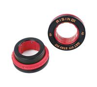 Pegciuho 2 Pezzi Clip per Bilanciere, Collari, Morsetto per Pesi, Antiscivolo, Blocchi di Fissaggio Stabili, Collari, Clip, Morsetto per Bilanciere per L'a, Rosso