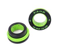 Pegciuho 2 Pezzi Clip per Bilanciere, Collari, Morsetto per Pesi, Antiscivolo, Blocchi di Fissaggio Stabili, Collari, Clip, Morsetto per Bilanciere per L'a, Verde