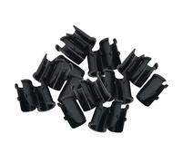 Pegciuho 20 Pezzi Guaina Cavo Bici Fermo Clip Adattatore Riduttore Incastro Plastica per Cavi Telaio Bicicletta Adatto a Officina Casa Laboratorio