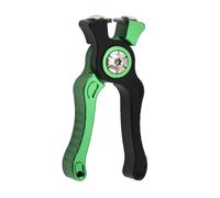 Pegciuho Accessori per Tagliafili Taglia Esche Rimuovi Treccia per Attrezzi Pinza Compatta Robusta Leggera Forbici da Usare, Verde Chiaro Nero
