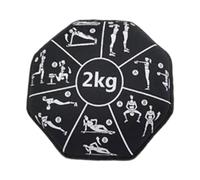 Pegciuho Allenamento con Manubri Morbidi E Sacchi di Sabbia, Dispositivo di Allenamento Compatto, Peso Fitness, Versatile per Il Sollevamento di Squat, Nero