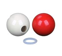 Pegciuho Attrezzo per L'allenamento della di Biliardo, Palla da Biliardo Robusta E Leggera, Strumento di Pratica per per Principianti, Pall, Foro Inglese 16mm