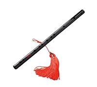 Pegciuho Bamboo Flute Flauto Traverso 8 Fori Bambù Suono Dolce E Melodioso Foro Precisivo Design Portatile per Eventi Scolastici Pratica Personale Cultura, Chiave C