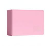 Pegciuho Blocco Allenamento Mattonella Pilates Accessorio Stretching Supporto Piede in Schiuma Eva Antiscivolo per Apertura Anche Stabilità Postura Allenamento, Rosa Pesca