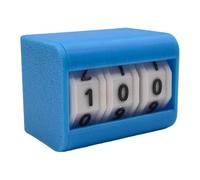 Pegciuho Contatore da Tavolo, Calendario del, Contatore a 3 Cifre, Abitudine Ai Giochi da Tavolo, Autodisciplina, Blu