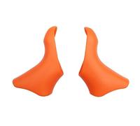 Pegciuho Coprimanubri per Freni da Strada, Protezioni, Silicone, Coprileve Antiscivolo per da Strada, Copertura Staffa, per ST-6600, ST-5601, Orangina