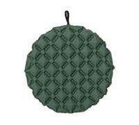 Pegciuho Cuscino Gonfiabile per Sedia da Ufficio, Rotondo E Leggero, per Auto, per Escursionismo, Spiaggia, Zaino in Spalla, Passeggiate, Verde