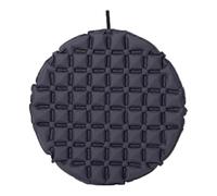 Pegciuho Cuscino Gonfiabile per Sedia da Ufficio, Rotondo E Leggero, per Auto, per Escursionismo, Spiaggia, Zaino in Spalla, Passeggiate, Grigio Scuro