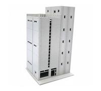 Pegciuho Edificio Cittadino Modello + Struttura + Diorama + Kit Fai da Te + Dettagli Come Mattoni E Ferro per Effetto Realistico, Centro Commerciale in Stile Giapponese