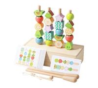 Pegciuho Gioco di Sequenziamento per Lo Sviluppo Della Prima Infanzia - Idea Regalo per Bambini E Bambine Dai Anni - Promuove La Motricità Fine -, Style B, Taglia unica bambino