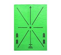 Pegciuho Il Tappetino Golf By Putting a Replaceable Golf Course for The Court At Home, Nero