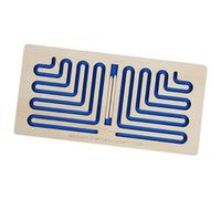 Pegciuho Maze Toys Activity Board Gioco Motricità Fine Penna Controllo Riutilizzabile Allenamento Sensoriale Legno Resistente Superficie Liscia Adatto per, Blu, Taglia unica bambino