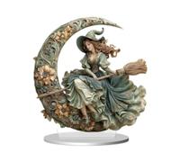 Pegciuho Moderna Statuina di Strega Fata 2D per La Decorazione di Halloween