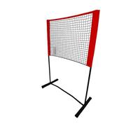 Pegciuho Rete da Pickleball da 120 Cm, Rete da Allenamento Espandibile, Attrezzo per Allenamento di Pickleball con Rimbalzatore per La Pratica Sportiva, Rosso