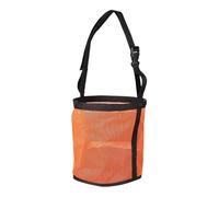 Pegciuho Sacco per Mangime per Cavalli, Sacco per Fieno in Rete, Senza Sprechi, Resistente, Fornisce Un Alimentatore Regolabile per Fieno, Sacco per Mangime PE, Orangina