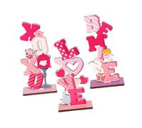 Pegciuho Set di 3 Romantici Pannelli Decorativi Da Posizionare Su Un Tavolo, per La