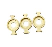 Pegciuho Set di 3 Supporti a Molla per Trombe, Manutenzione Professionale, Accessori per Strumenti, Pezzi di Ricambio, Portatili, Ottone, Yamaha