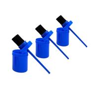 Pegciuho Set di Spazzole per Olio per Zoccoli, con Impugnatura Comoda E Cappuccio, Strumento per La La Pulizia degli Zoccoli, Blu