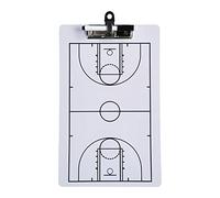 Pegciuho Tabellone da Basket Dotato di Blocco per Appunti per L'allenatore, Lavagna a Doppia Faccia E Lavagna Portatile per La Pianificazione delle Partite