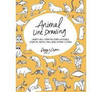 Peggy Dean Animal Line Drawing (Tascabile)