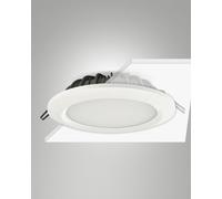 PEGGY FARETTO DA INCASSO 20W 4000K 2780LM BIANCA IP44 D.20,8CM DIMMERABILE DALI