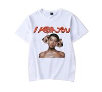 Peggy Gou I Hear You T-Shirt Donna Uomo Nuovo Album Moda Casual Manica Corta Tee, bianco, L