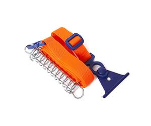 Peggy Peg Cinghia per Tende da Sole Tie Strap 2.0 - Passamontagna per Tende da Sole, Tende, Gazebo e Tenda Parasole - Cinghia di Sicurezza - Accessori da Campeggio per Camper e roulotte