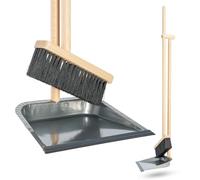 PEGGY PERFECT - Set di scope e paletta con manico lungo, ideale per scopa e manico lungo