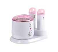 PEGGY SAGE COMBINATO 2 SCALDACARTUCCE + SCALDACERA VASO 400 ML CERA DEPILATORIA