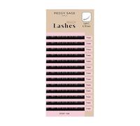 Peggy Sage Estensioni Ciglia Lash To Lash, Lash C, 0,18mm di Spessore, Lunghezza 7mm
