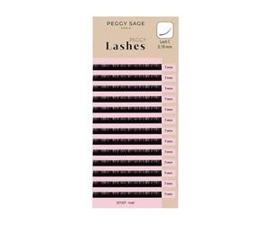 Peggy Sage Estensioni Ciglia Lash To Lash, Lash C, 0,18mm di Spessore, Lunghezza 7mm
