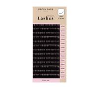 Peggy Sage Extension Ciglia Lash To Lash, Modello C, 0,18mm di Spessore, 12mm