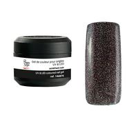 PEGGY SAGE GEL UV&LED COLORATO PER UNGHIE SCINTILLANT NOIR 5G