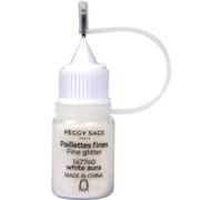 PEGGY SAGE GLITTER FINE WHITE AURA