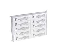 peggy sage blocco pomice bianco per unghie x