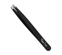 Peggy Sage Pinzetta Sopracciglia Professionale Nero Acciaio Inossidabile