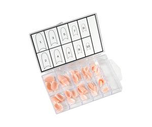PEGGY SAGE SET 100 UNGHIE FINTE NUDE PINK