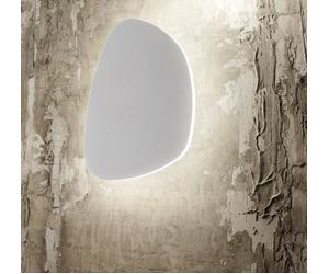 Peggy small applique led 10watt bianco luce indiretta forma irregolare