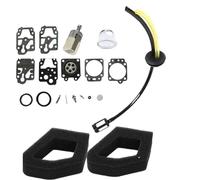 PEGGYLIN Adatto for carburatore Walbro K20 WYJ, Kit di Riparazione e ricostruzione della Guarnizione a Membrana e Filtro Aria/Carburante, Adatto for GX25, GX35, HHT35, HHT35S.