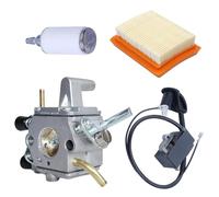 PEGGYLIN Bobina di accensione del carburatore Adatta for Stihl Fs120 Fs200 Fs020 Fs202 Fs250 Fs300 Tondeuse 4134 120 0653