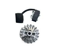 PEGGYLIN Bobina di accensione TJ27 + volano Magnetico Adatto for Kawasaki TJ27E TJ027E KBL27 KBL27A KCS525A KCL525A Decespugliatore Trimmer T