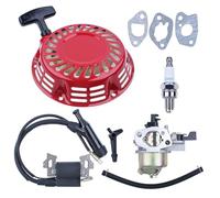 PEGGYLIN Carburatore Bobina di accensione Avviamento a Strappo Adatto for GX160 GX200 Kit di Riparazione Motore Sostituisci OEM for 28400-ZH8-013YA