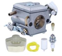 PEGGYLIN Carburatore con Filtro Aria Kit Candela Adatto for Husqvarna 365 362 371 372 372XP Parti Motore Motosega