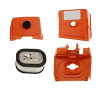 PEGGYLIN Copertura Superiore del Cilindro, Coperchio del Filtro dell'Aria, Base del Filtro Adatta for Motosega STIHL MS440 044, sostituisce 1128 140 1003