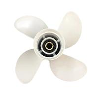 PEGGYLIN Elica fuoribordo 12 7/8x19 Adatta for Motore fuoribordo Yamaha 50HP 60HP 70HP 115HP 130HP in Alluminio 15 Denti Parte Barca 4 Pale