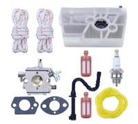 PEGGYLIN Filtro Aria carburatore Candela Adatta for Stihl 028 AV 028AV Super Motosega Tillotson HU-40D Walbro WT-16/1118 120 0600 Carb
