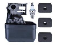 PEGGYLIN Gruppo Coperchio alloggiamento Filtro Aria con 3 filtri Aria Adatto for Tosaerba con Motore GX120 GX140 GX160 GX200 17230-Z51-820